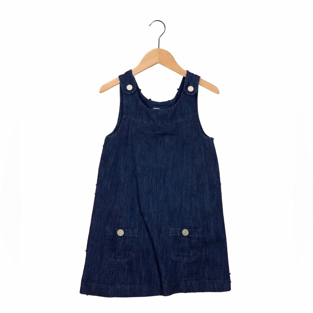Gap Denim Jumper Dress. Size 5. Denim. Great Condition.A-Line Jumper Dress